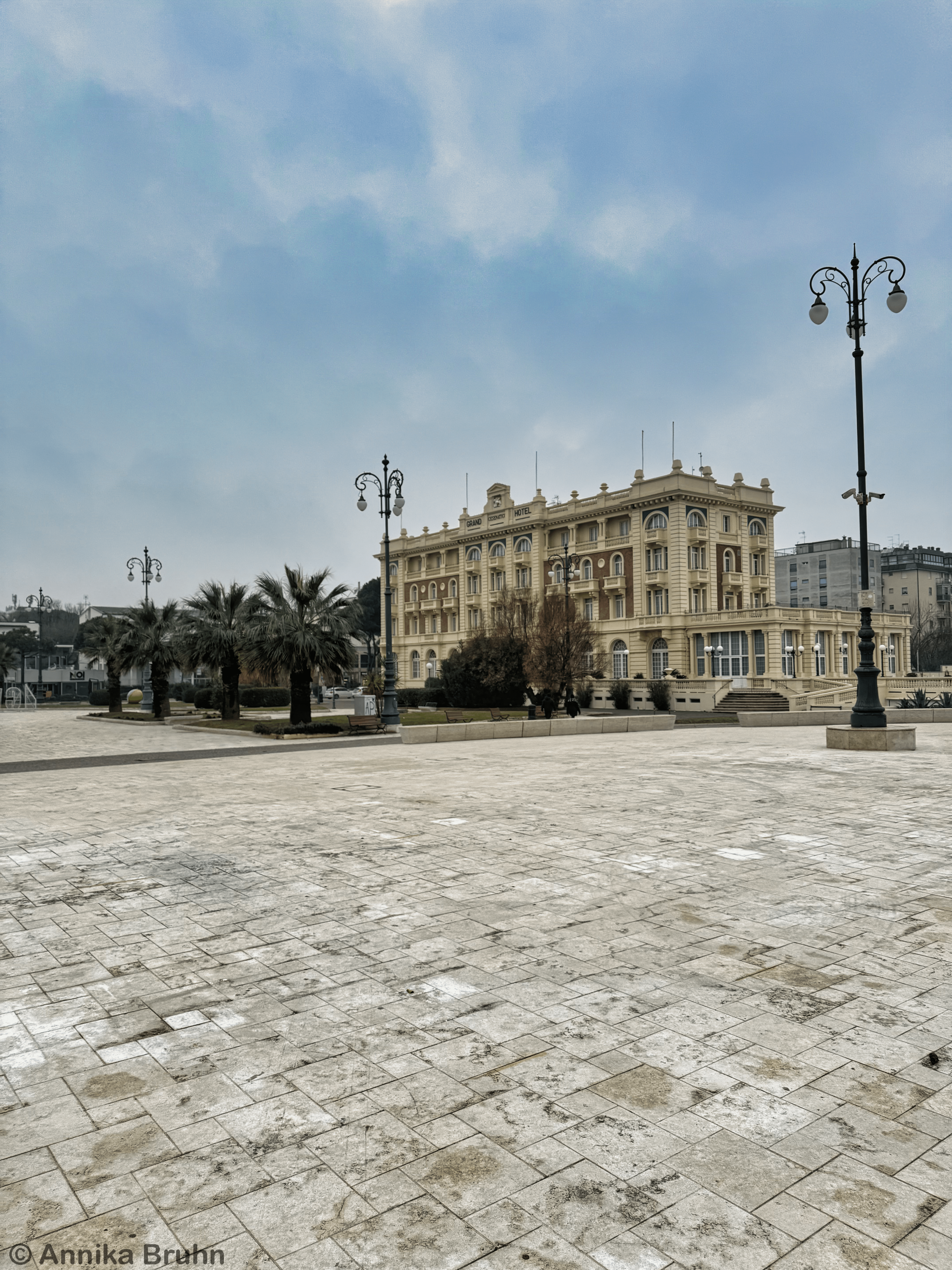Piazza Andrea Costa ohne das Riesenrad